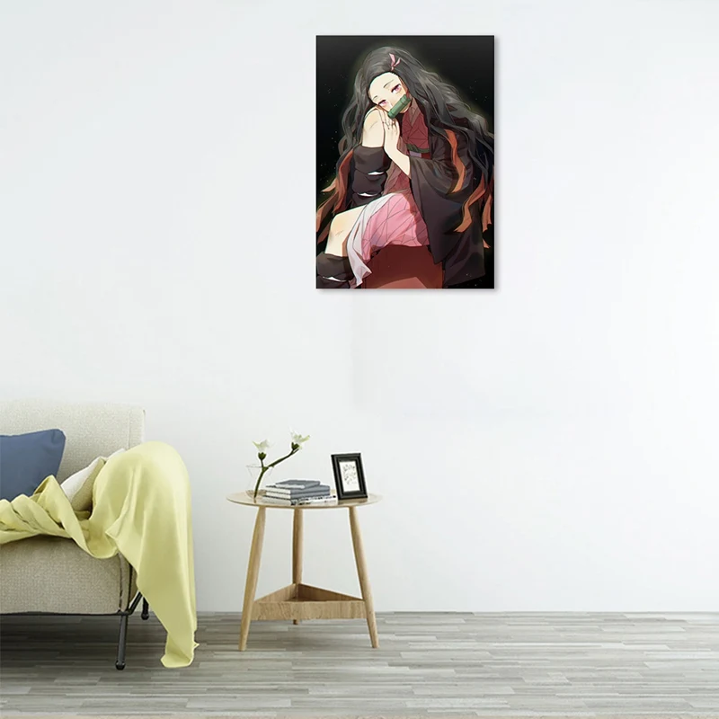 Постер из аниме рассекающий демонов винтажные постеры крафт бумаги в стиле no Yaiba