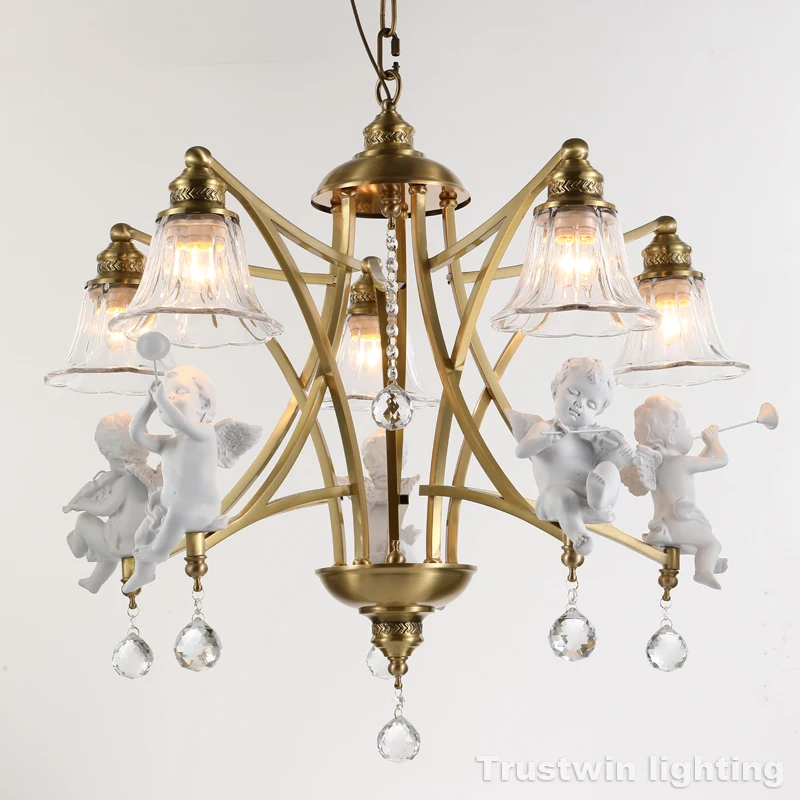 Классическая европейская американская современная светодиодная люстра