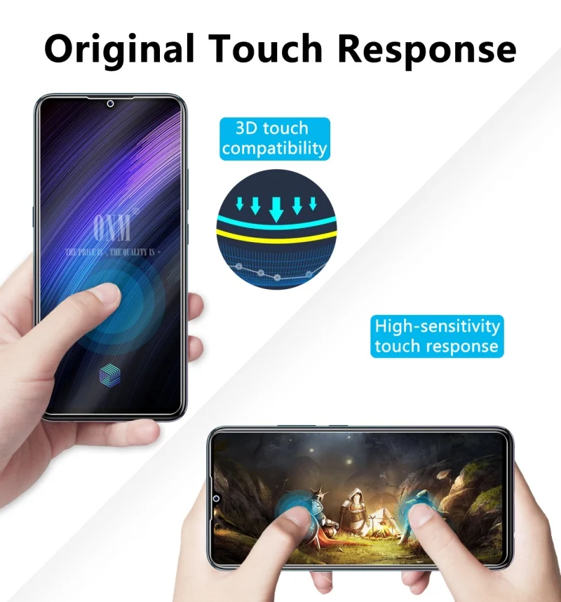 2 шт закаленное стекло для VIVO IQOO NEO 855 Защитное экрана 2.5D 9H защитная пленка| |