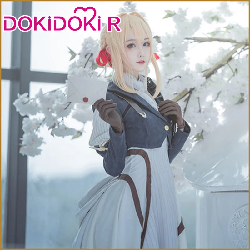 Женский костюм для косплея из аниме докидоки Р фиолетовый Evergarden PRE SALE| |