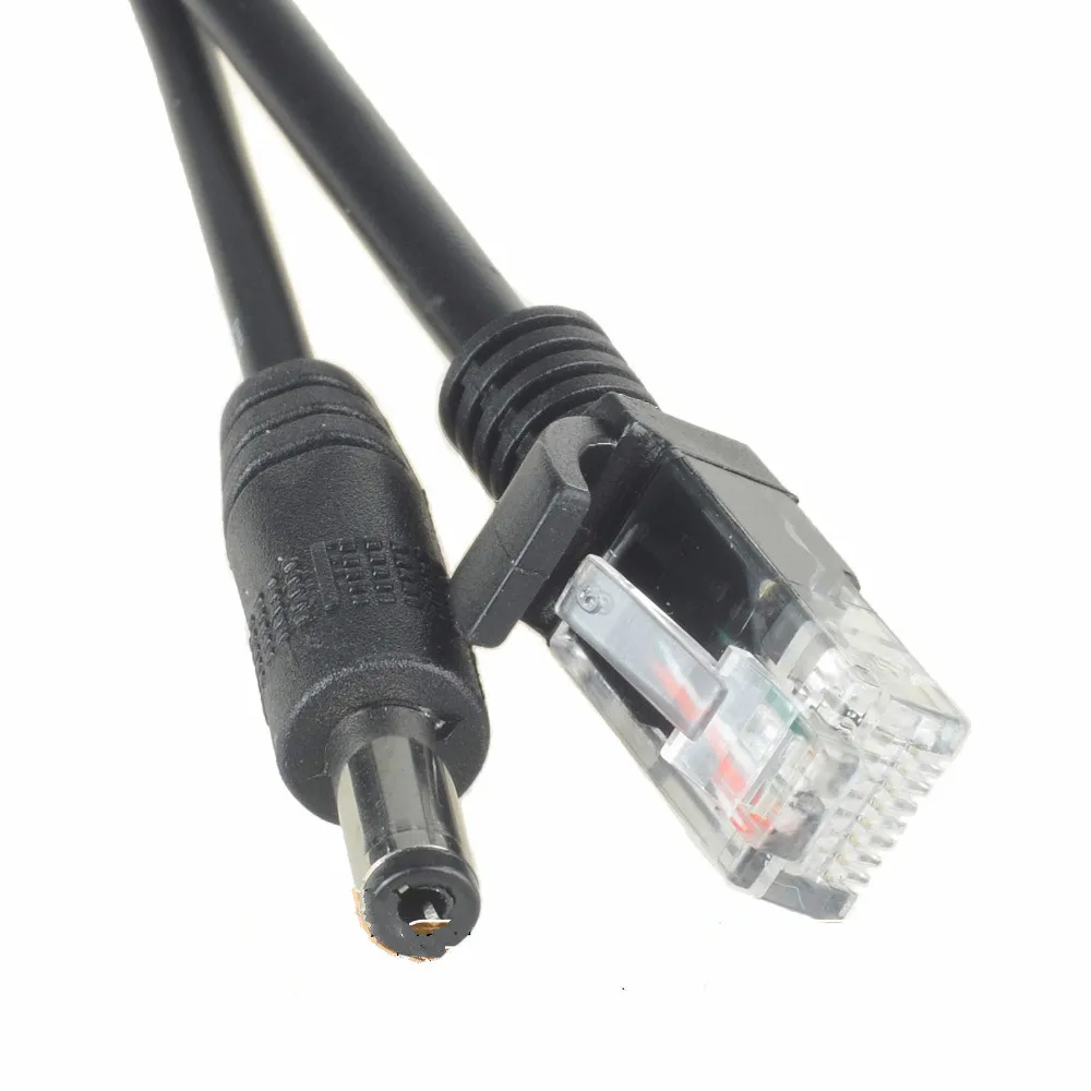 

ESCAM 20pcs(10pair) POE Adapter cable Passive Power Over Ethernet PoE Injector + Splitter Kit screened switch POE