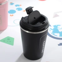 380ml510ml stainless steel coffee thermos mug portable car vacuum flasks travel thermo cup water bottler thermocup for gifts