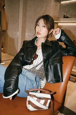 MESHARE New Fashion Genuine Sheep Leather Jacket G41