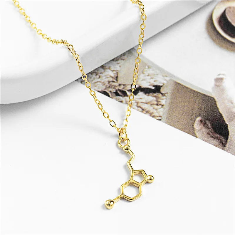 Flyleaf 925 пробы серебряные ювелирные изделия допамин химическая молекулярная