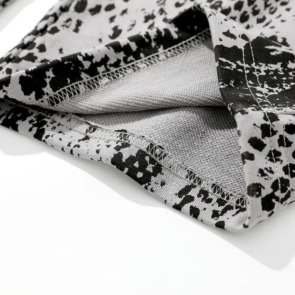 

Hip Hop Animals Inkjet Graffiti Pants Men Baggy Cozy Elastic Waist Trousers Diablo Style High Street Hipster Streetwear