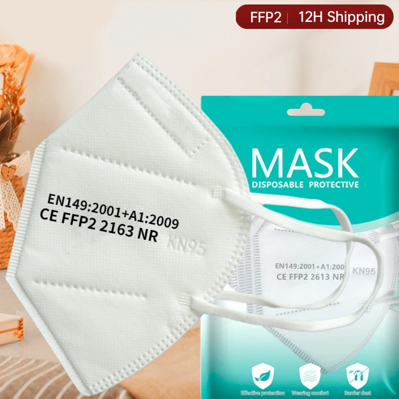 Маски fpp2 гигиенические одобренные ffp2 маски для рта fp2 mascarillas ffp2reиспользуемый kn95