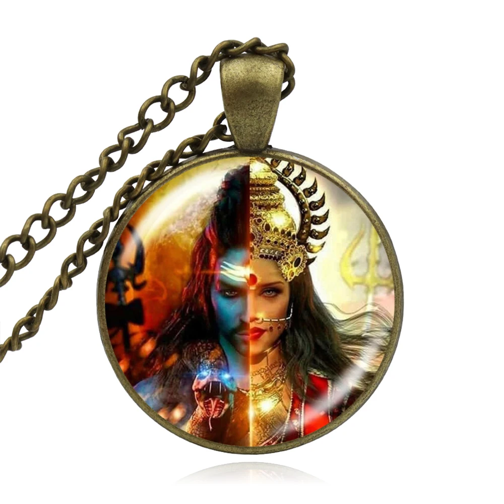 KARAIRIS религия ювелирные изделия индийский буддийский кулон ожерелье стеклянный