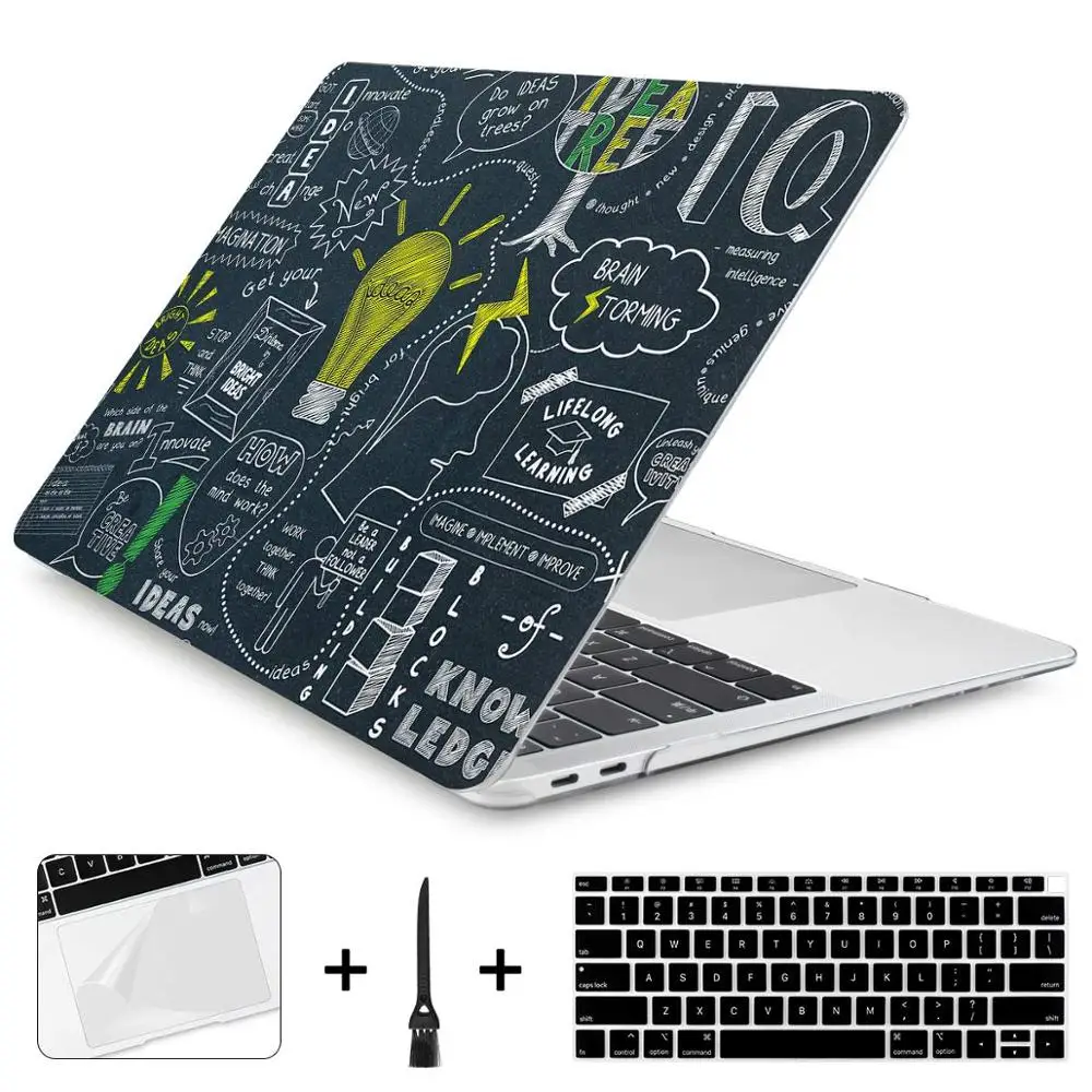 J215 Batianda жесткий чехол для Macbook Air Pro retina 11 12 13 15 13,3 дюймов Сенсорная панель A1706 A1708 A1989 A1932 A1990 уникальный чехол для ноутбука - Цвет: J215