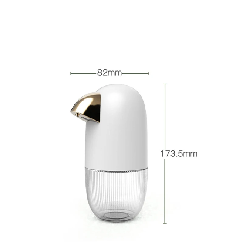 

220ml Bathroom Soap Dispenser, Countertop Automatic Foaming Hand Soap Dispenser Touchless Foam Soap Dispenser Battery Powered