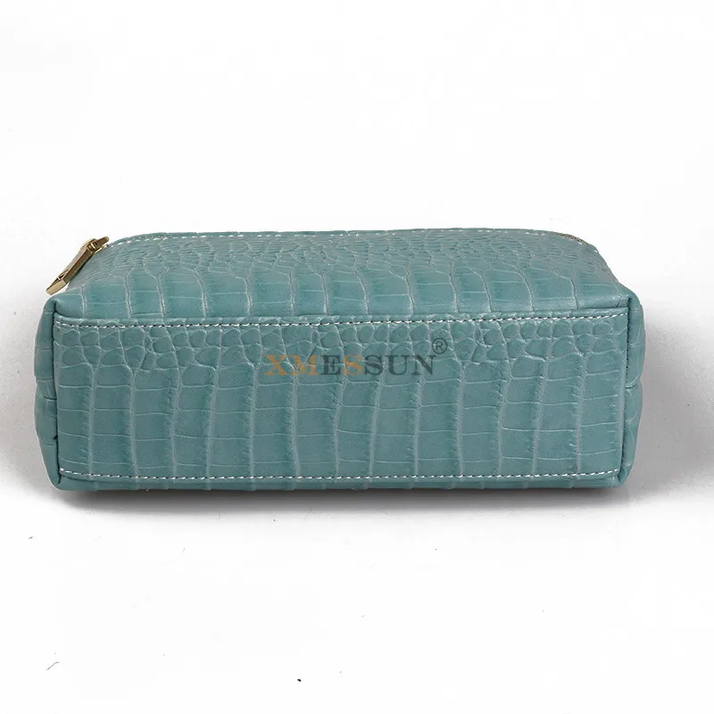 XMESSUN женская сумка для макияжа с крокодиловым узором клатч роскошная