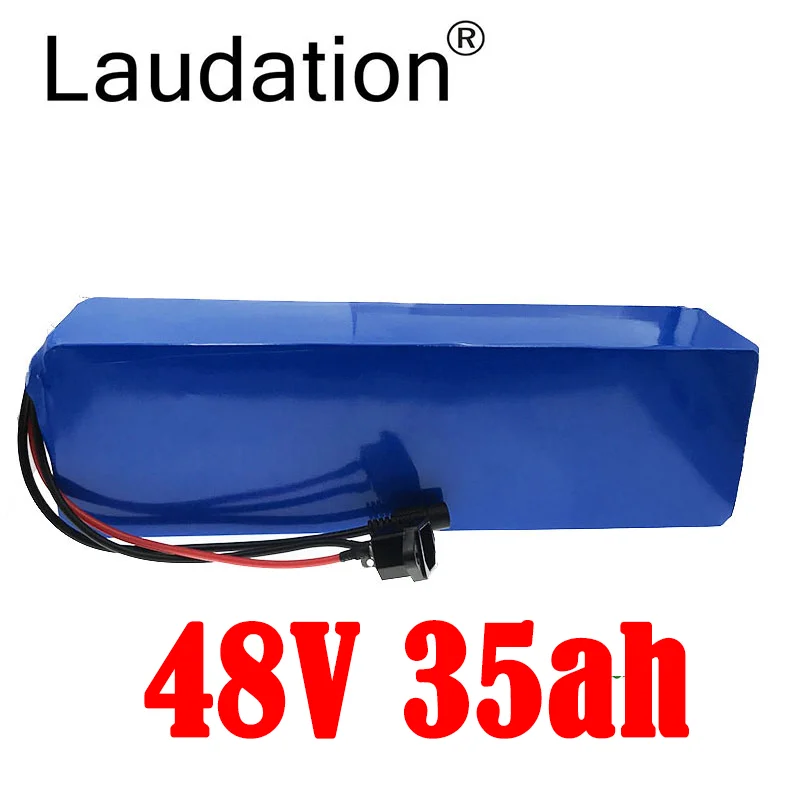 

Laudation 18650 48V 35ah 13s 11p литиевая батарея 54,6 V батарея для электрического велосипеда 48V 35Ah литиевый аккумулятор для скутера