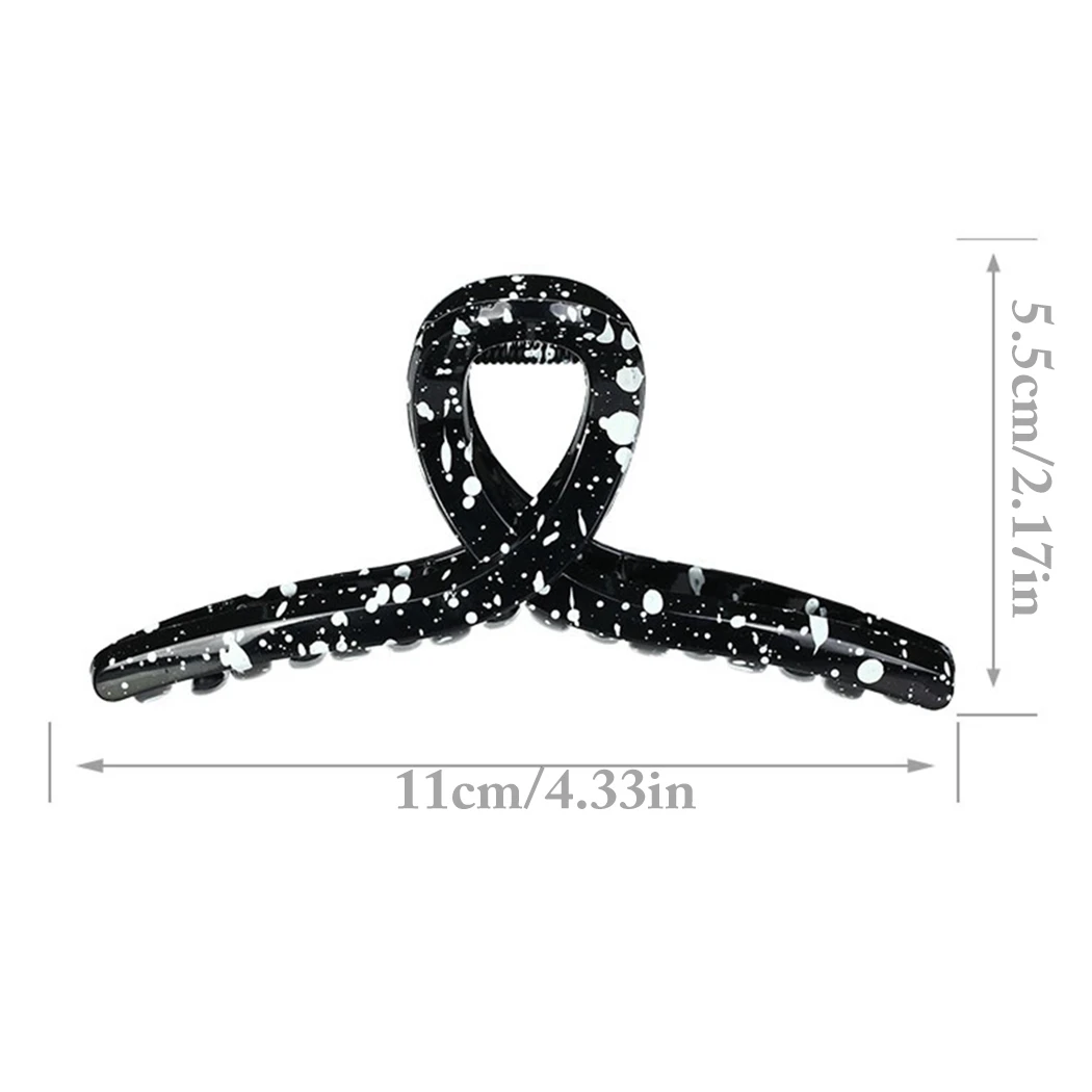 

Fashion Hair Claw Clip Large Barrette Crab Hair Claws Bath Clip Ponytail Clip for Women Girls Headwear Hair Accessories Gift