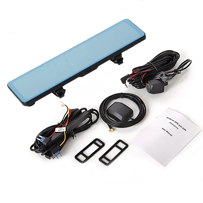 Автомобильный видеорегистратор Bluavido 12 дюймов ADAS 4G Full HD 8 1 P двойной Wi Fi IPS GPS