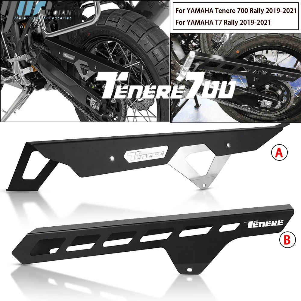 

Мотоциклетные аксессуары, ЧПУ алюминиевая защита цепи, защитная крышка ремня цепи для YAMAHA T7 TENERE 700 Rally Tenere700 2019-2021