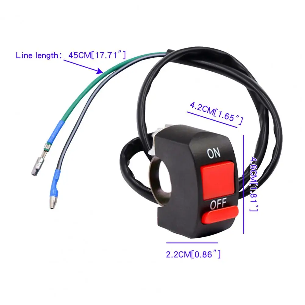 

Motorcycle Headlight Handlebar Horn Ignition Turn Signal Control On/Off Switch