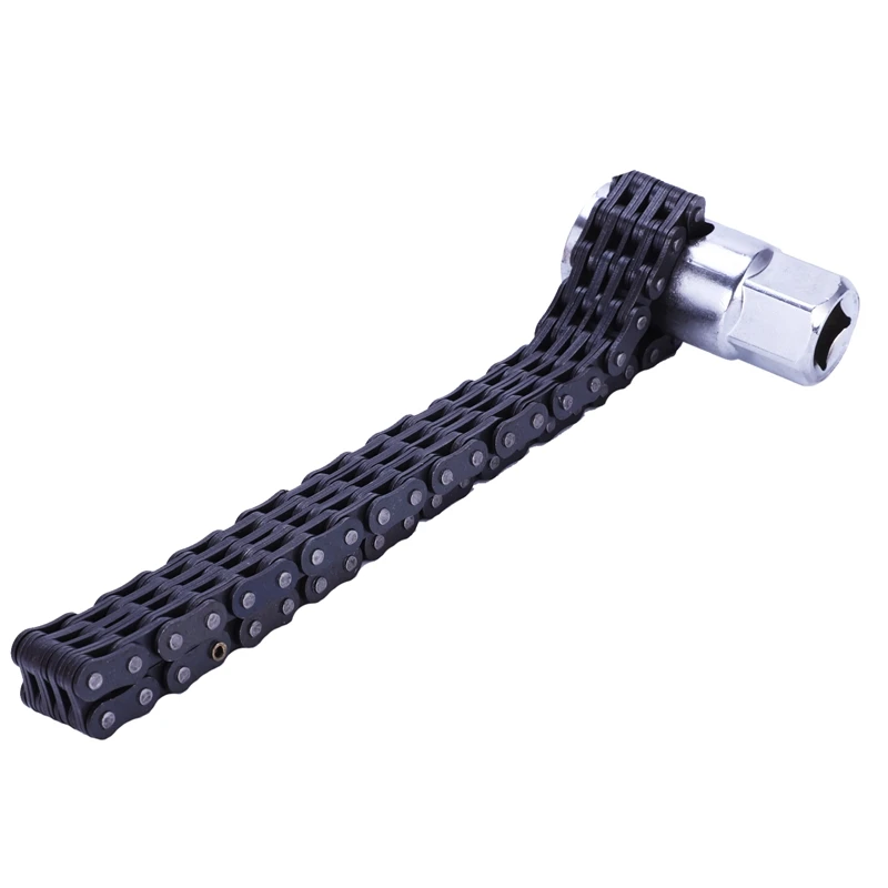 

Oil Filter Chain Wrench Spanner Remover Adjustable Tool Auto Repair Tool