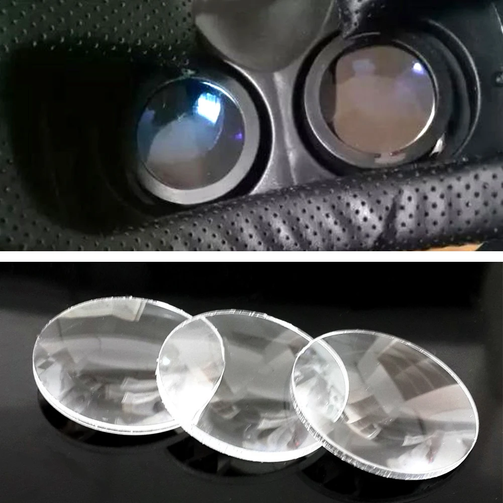 10 шт. асферические линзы фокусное Прозрачный HD Двояковыпуклые 3D очки Кино
