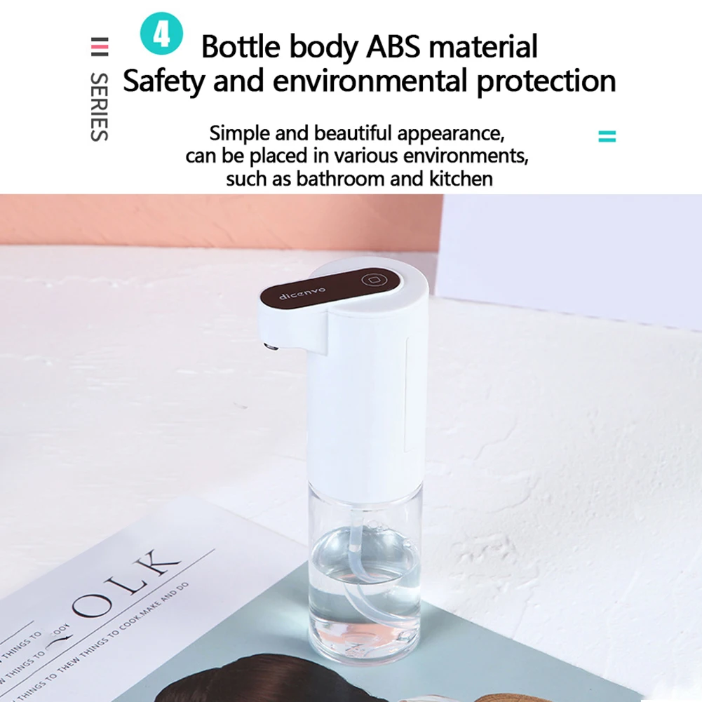 Бесконтактный автоматический мини-дозатор жидкого мыла настенный диспенсер для