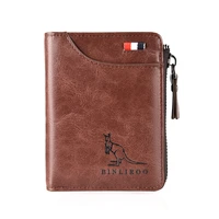 new man zipper wallet purse rfid blocking business card holder bag wallet mens leather wallet womens