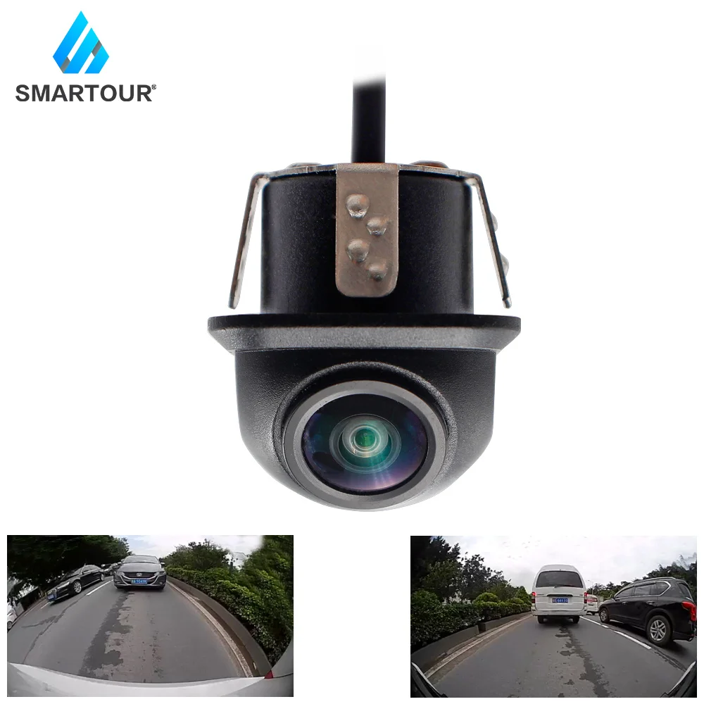 Smartour CCD 180 градусов объектив рыбий глаз Автомобильная камера заднего вида с