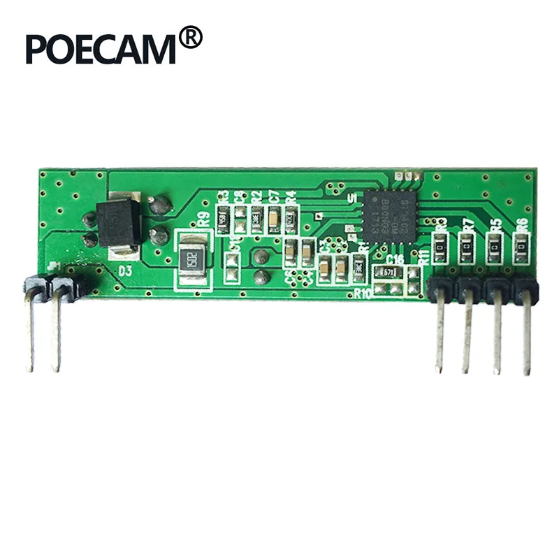 Poe сплиттер модуль адаптер кабель вход 4pin шаг 2,54 мм dc Выход 2pin разъем IEEE802.3af для ip камеры инжектор 12 В 1A - Цвет: si3402
