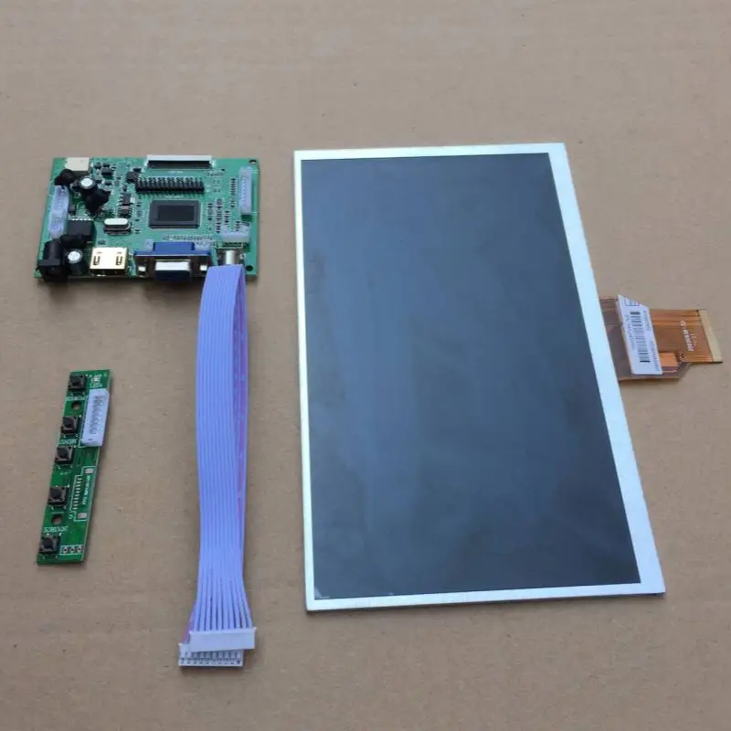 9-дюймовый TFT ЖК-дисплей Дисплей модуль HDMI + VGA 2AV драйвер платы для Raspberry Pi |
