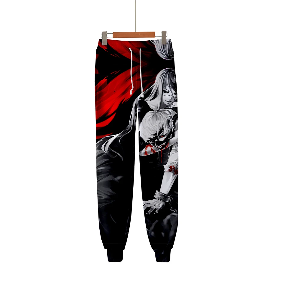 Moon Wolf/штаны для бега с 3D принтом женщин/Мужская модная уличная одежда длинные