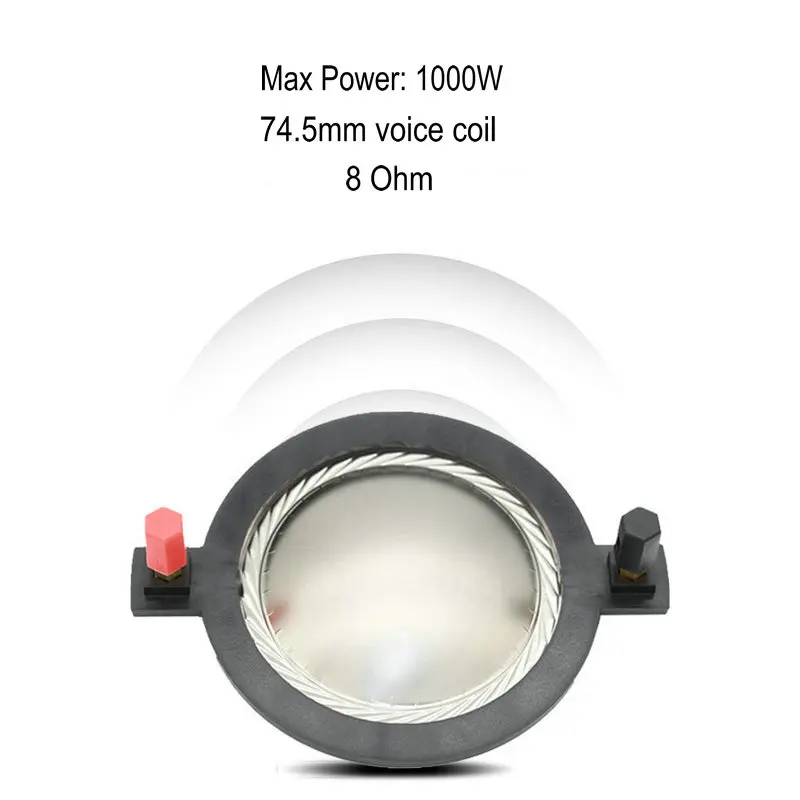 75 мм по индивидуальному заказу звуковая катушка наушников 3 дюймов ремонт