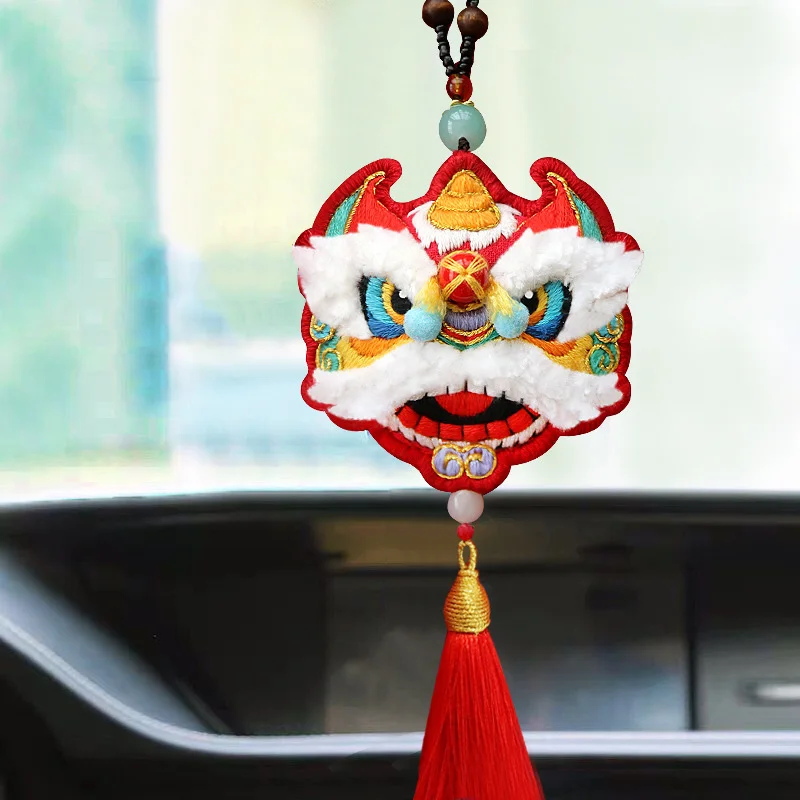 Китайский амулет DIY Вышивка Kawaii Лев вышивка крестиком набор рукоделие ручная