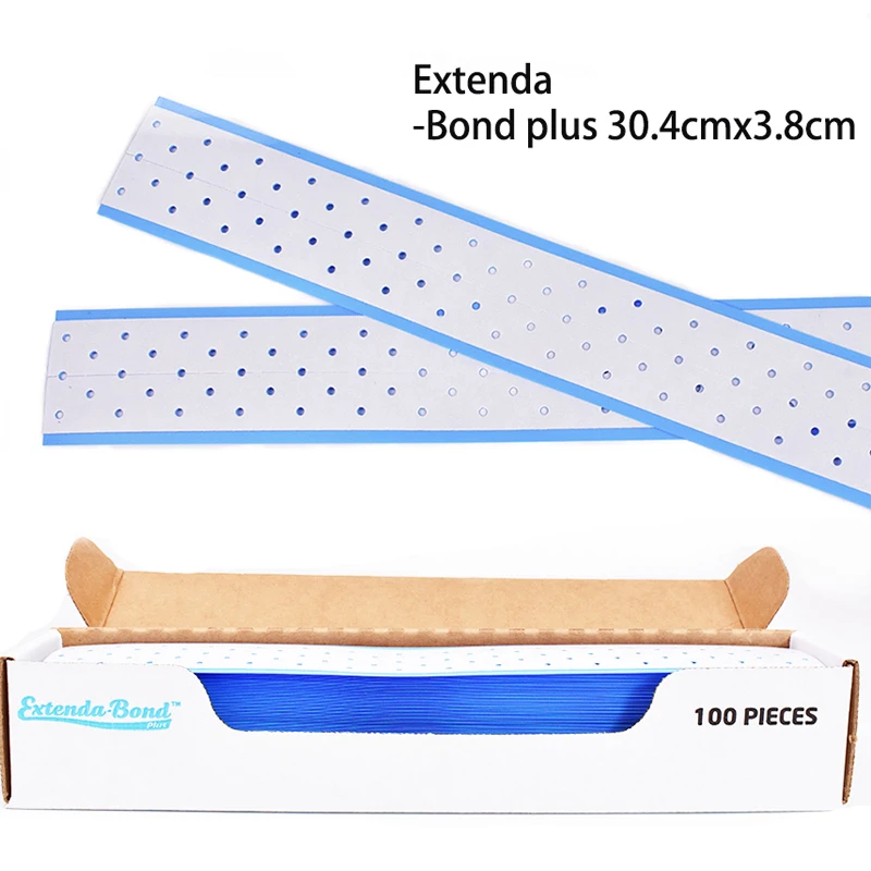 Лента ходунки Extenda Bond Plus голубая лента с воздушным шнурком Двусторонняя для