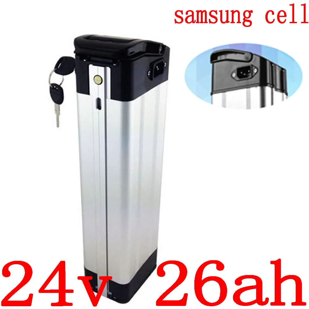 24V battery pack 500W 20AH electric bicycle 10AH 13AH 15AH 18AH 25AH 26AH Lithium use samsung cell | Спорт и развлечения