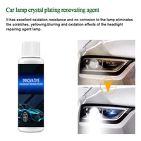 50ml30ml20ml car headlight care scratch remover auto head light polishing refurbishment fluid repair cleaning agent sponge