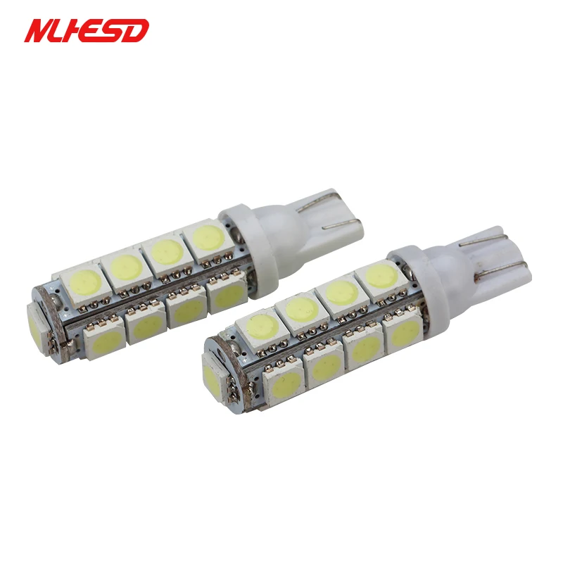 10 шт. Белый светодиодный T10 17SMD 5050 автомобилей Клин 194 168 W5W стробоскоп
