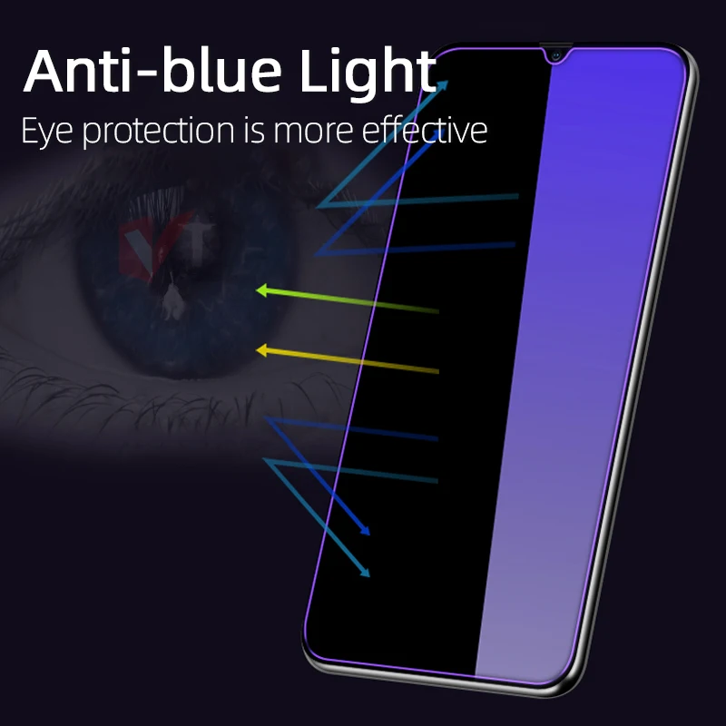 Anti Blue Light Tempered Glass For Samsung Galaxy A72 A52 A32 A71 A51 A41 A31 A21S M51 M31 M21 A50 A70 S20 FE Screen Protector