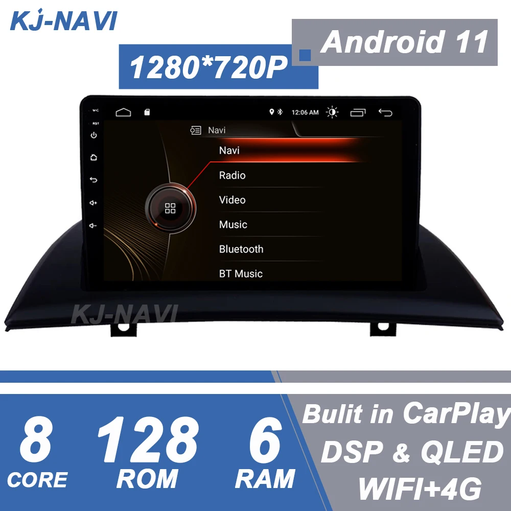 

Автомагнитола без DVD, мультимедийный видеоплеер 2din, 4G, Wi-Fi, Android, навигация, GPS, аудио для BMW X3 E83 2004 - 2012