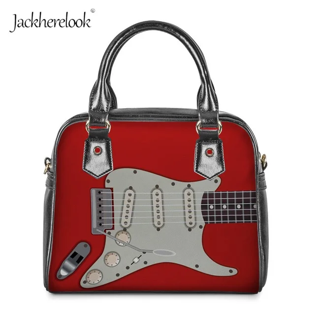 HK2002DL Jackhereook Новое поступление Женская сумка через плечо кожаная сумка крутая гитара любовник курьерские Сумки художественный музыкальный стиль сумка на плечо - Цвет: HK2002DL