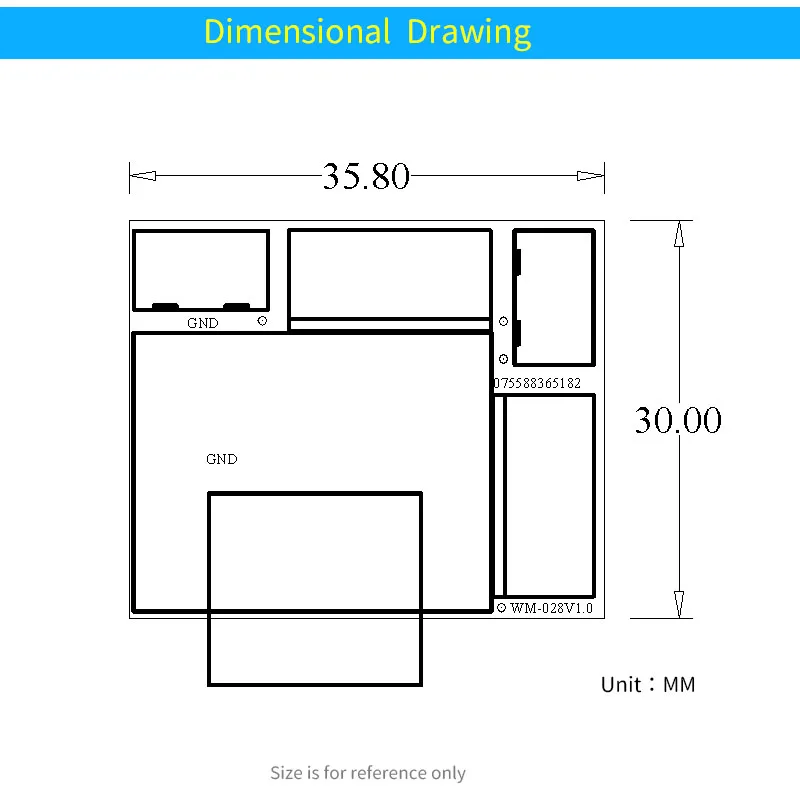 Плата управления аудио UNISINA с потенциометром типа B50k регулятор громкости звука 2 0