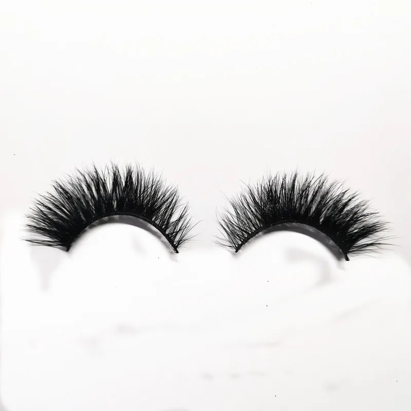 Ресницы из норкового меха полный цвет зернистость 7D многослойные норковые