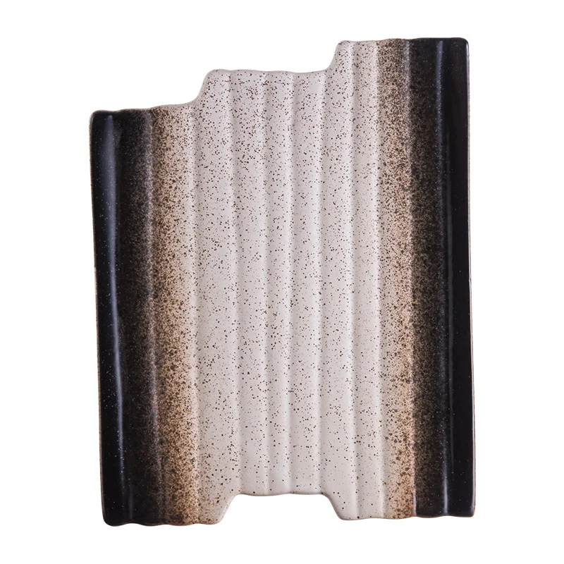 Набор японских керамических столовых приборов в стиле ретро тарелка