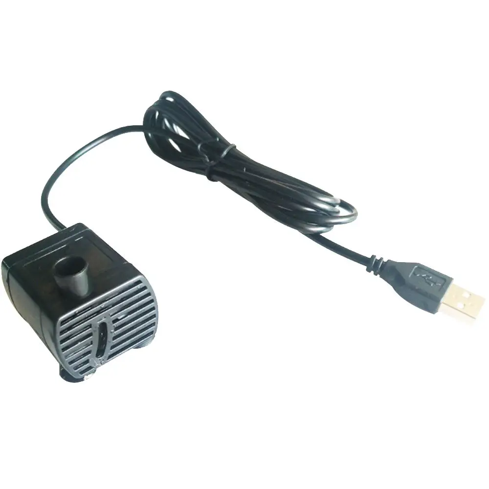 5V Ультра тихий водяной насос USB Бесщеточный Погружной фонтанный фильтр