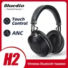 Наушники Bluedio H2 Bluetooth 5,0 с шумоподавлением, гарнитура с микрофоном, Беспроводные спортивные наушники для игр, бега, поездок