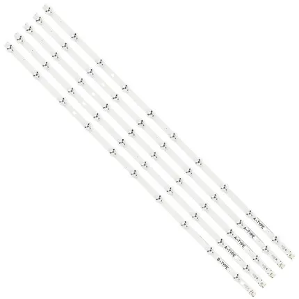 1SET=5PCS (4A+1B) 826MM LED Backlight Strip 10Lamps 430DLED_SLIM_A-TYPE_REV01 For 43FA8500 43DA9000