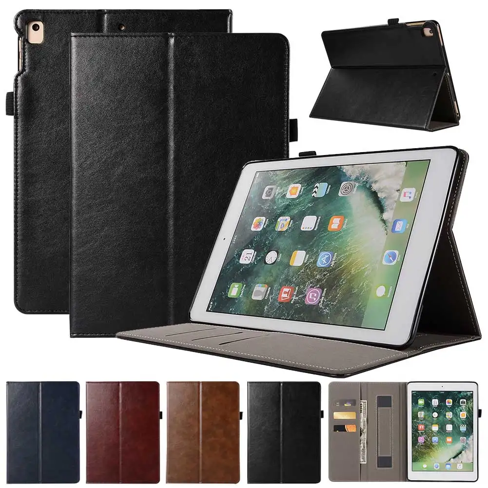 

Кожаный чехол-книжка в стиле ретро с подставкой для iPad 10,2 дюйма 2019 с отделением для карт ударопрочный защитный чехол для iPad 7-го поколения 10,2 ...