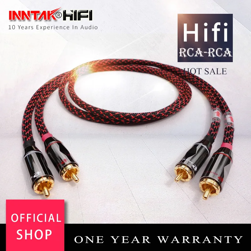 Кабель HIFI RCA утолщенный настенный коннектор Budweiser Canare Professional широковещательный