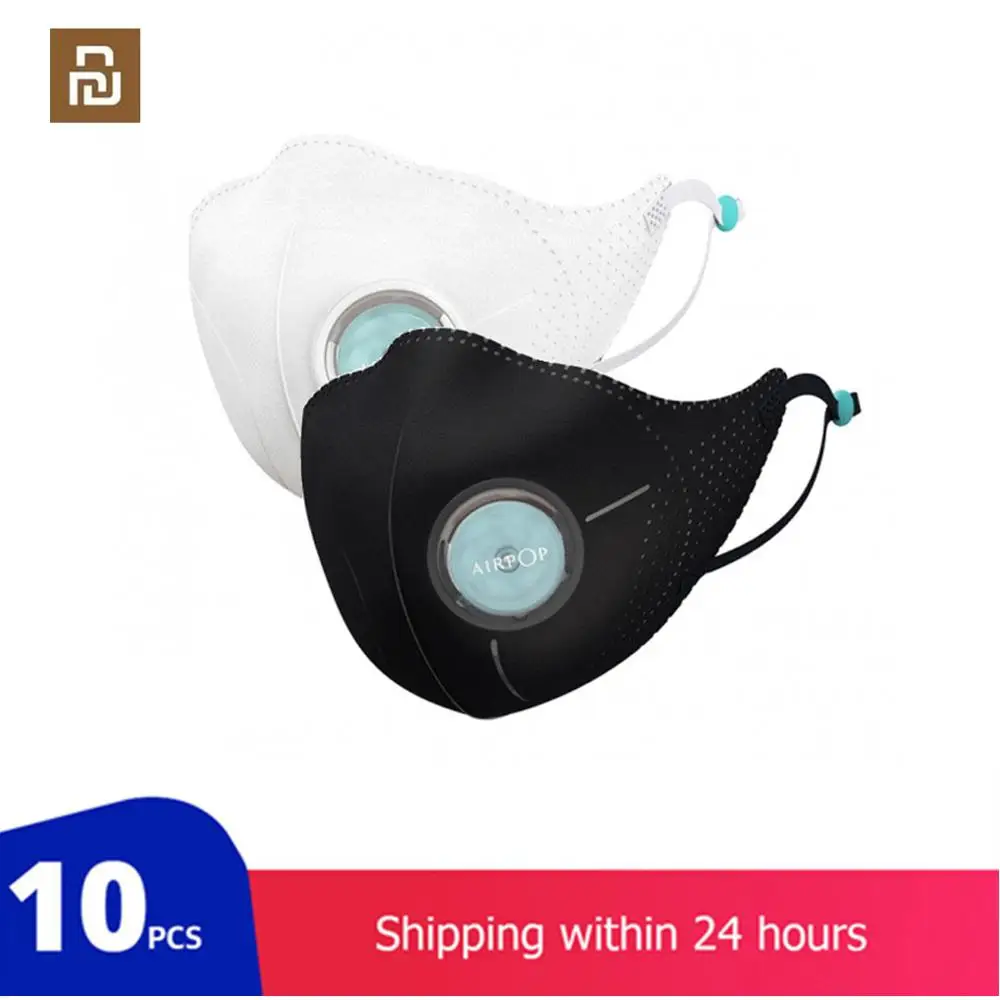 Airpop 360 градусветильник воздушная одежда PM2.5 противотуманная маска регулируемый