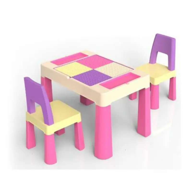 Детский стул и стол Tavolino Y Silla Infantil Детская игра детский сад |