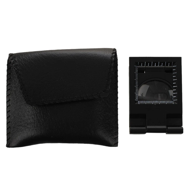 Прецизионный проводной счет Градуированный 5X Лупа светодиодный для фото ткань