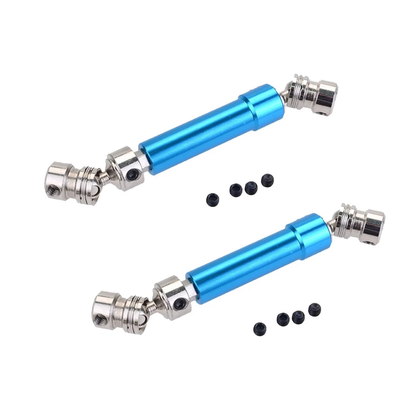 

2Pcs Metal Drive Shaft 100-145mm for RC Car 1/10 Crawler Truck Shaft Axial SCX10 RC4WD Tamiya HSP Traxxas
