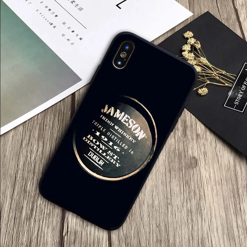 Чехол Jameson Irish Whiskey из мягкого силикона черного ТПУ для телефона чехол для iPhone 6 6plus 7 8 plus 5 5S SE X XR XS Max - Цвет: H19071108-11.jpg