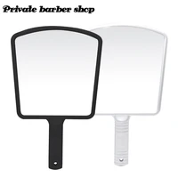 handheld mirror large comfortable hand held mirror with handle for ladies beauty dresser home salon professional makeup tool